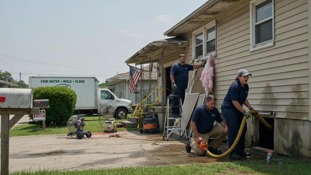 Water Damage Repair in Mount Hermon, KY near me